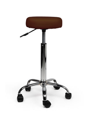 Ergonomische Tabouret Bruin op Wielen